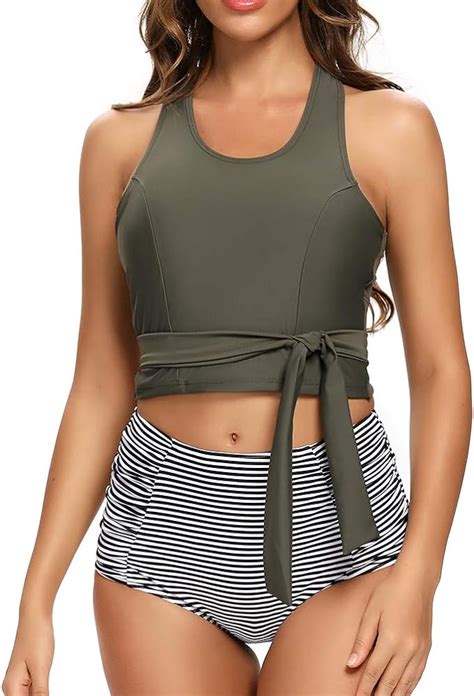 high waisted tummy control bikini|Amazon.com: High Waist Tummy Control Swimsuit.